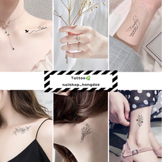 🪻1/2 minimal tattoo พร้อมส่ง🇹🇭