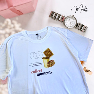 เสื้อยืดลาย คาเฟ่ moments|Sherbet.teeshop