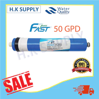 ไส้กรองน้ำ RO เมมเบรน 50 75 100 150 200 300 400 500 GPD FASTPURE 2012 3012 Membrane เครื่องกรองน้ำ ตู้น้ำหยอดเหรียญ PURE