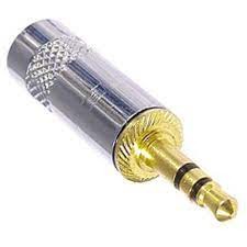 Rean NYS231G Phone Connectors Plug 3.5mm stereo nickel/gold REAN