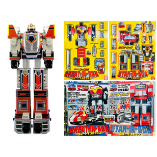 หุ่นเหล็ก Sentai Bandai 1990 Made in Japan DX Five Robo &amp; Star Five