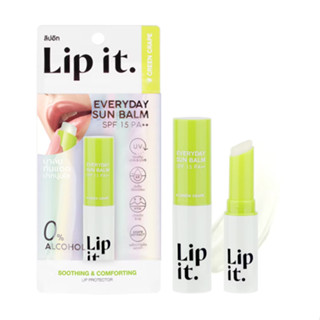 Lip It Everyday Sun Balm SPF15 PA++ 3g ลิปอิท เอเวอรี่เดย์ ซัน บาล์ม SPF15 PA++