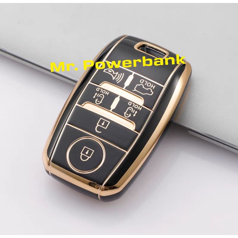 kia Carnival แบบ6ปุ่พร้อมพวงกุญแจ