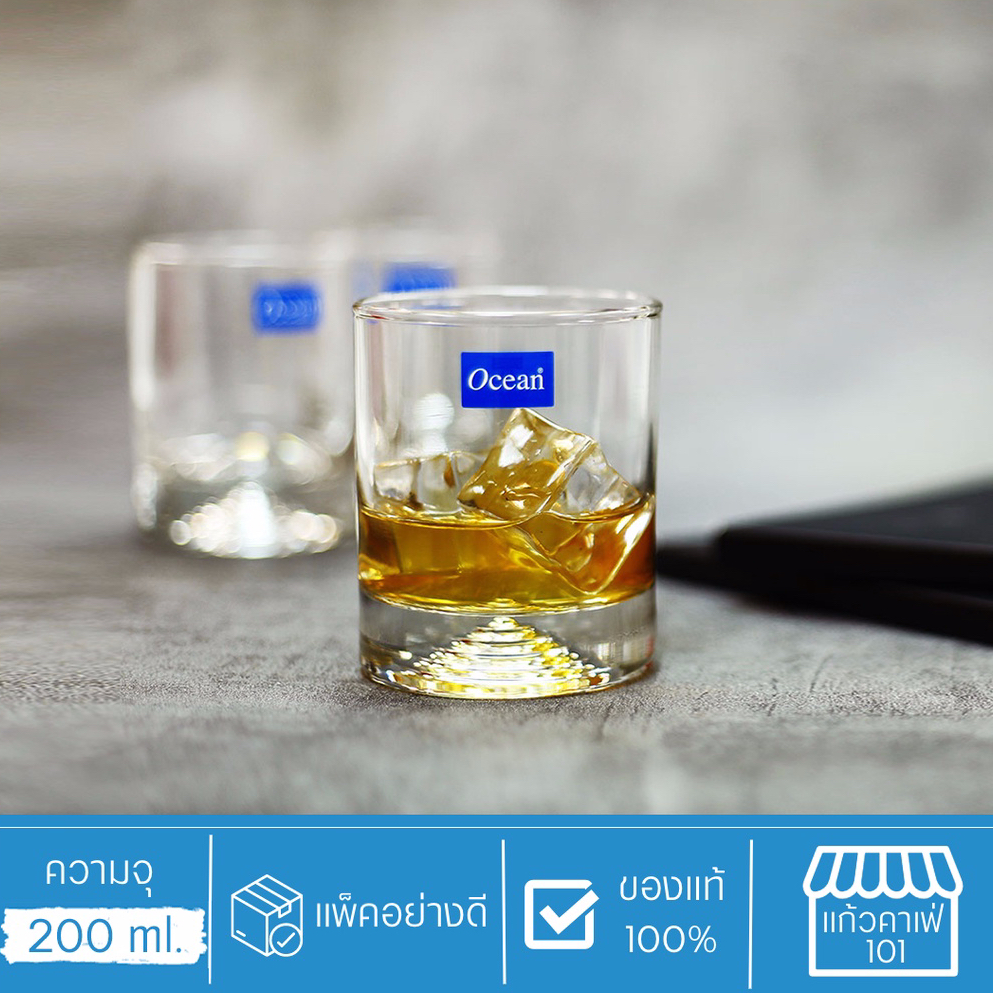 แก้ว Welcome Drink แก้วใบเล็ก ลายก้นหอย สำหรับเสิร์ฟน้ำเปล่า น้ำผลไม้ วิสกี้ เครื่องดื่มเย็น - Memph