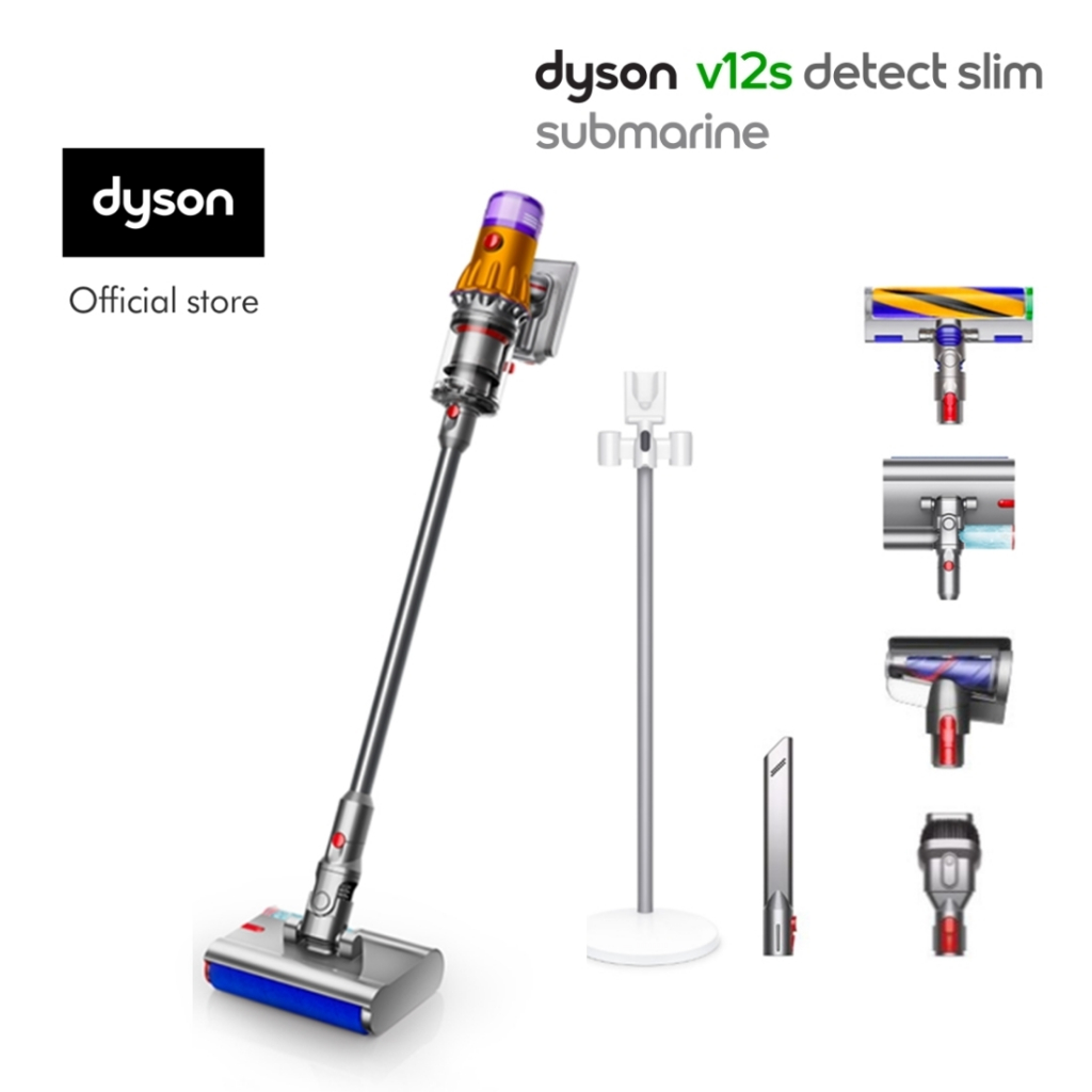 ไดสัน Dyson V12s Detect Slim Submarine เครื่องดูดฝุ่นไร้สาย