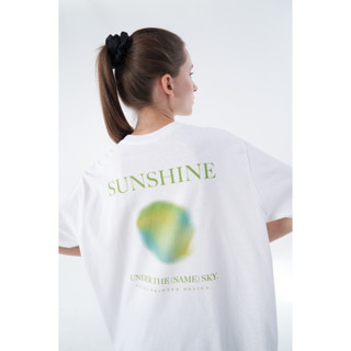 picht Sunshine tee - under the same sky collection เสื้อ oversize สกรีนลายกราฟฟิค