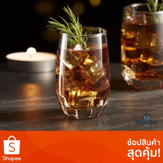 แก้วเหล้า ทรงเหลี่ยม รุ่น Charisma Long Drink สำหรับใส่เครื่องดื่มในร้านอาหาร คาเฟ่ หรือใช้ในครัวเรือน