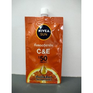 Nivea Sun C&amp;E SPF50 PA+++ นีเวีย ซัน ซีแอนด์อี SPF50 PA+++ขนาด 7 ml.