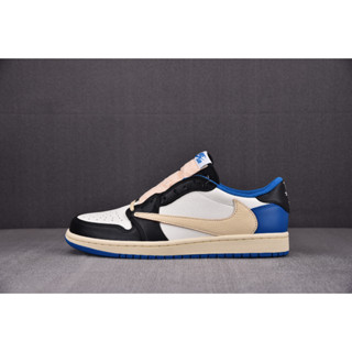 [ Pre - Order ] Air jordan 1 Low “ Travis x Fragment “ Size 36 - 48.5 [ PK 4.0 ]