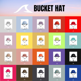 ((New Color)) Aquatique Bucket Hat หมวกบั๊คเก็ตดำน้ำ เซิร์ฟ เดินป่า แคมป์ปิ้ง กันแดดกันยูวี