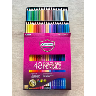 สีไม้ Master Art Premium Grade แท่งยาว 48 สี