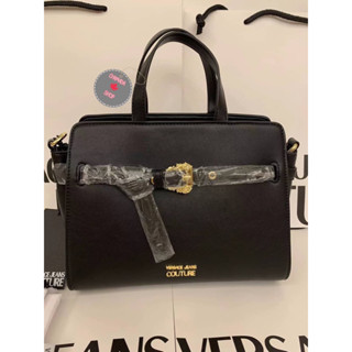 VERSACE JEANS COUTURE BLACK HANDBAG 🖤แท้💯