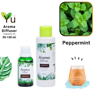 🌟 กลิ่น Peppermint เปปเปอร์มิ้นท์ 🌟 สูตรช่วยถนอม เครื่องพ่นอโรม่า เครื่องพ่นไอน้ำ 🌟ไม่มีแอลกอฮอล์ Oil Ozone