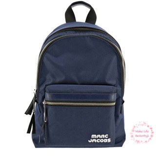 พร้อมส่ง แท้🇺🇸กระเป๋าเป้ Marc Jacobs Trek Pack Medium Nylon Backpack Bag สี Midnight Blue M0014031