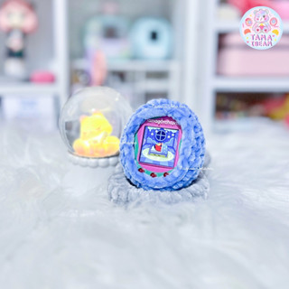 [พร้อมส่ง] เคสไหมพรมทามาก็อตจิยูนิ แบบเรียบ เลือกสีได้ (Tamagotchi Crochet Case)