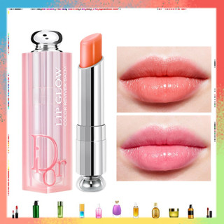 [แท้100%/พร้อมส่ง]Dior Addict Lip Glow ลิปดิออร์ มอบความชุ่มชื่นให้ริมฝีปาก001/004/006/007/008 ซื้อหนึ่งแถมหนึ่ง