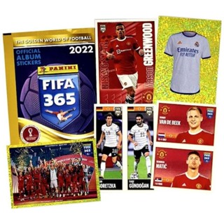 สติ๊กเกอร์  Panini :  Fifa 365 (2022) (เหมา 15 ใบ)