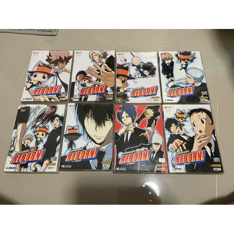 DVD Reborn แผ่น 1-8 มือสอง