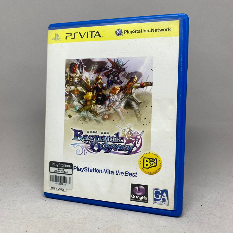 Ragnarok Odyssey PS Vita the Best | แผ่นเกมเพลสเตชั่นวีต้า แท้ | Zone 3 Asia | Sound JP / Sub English