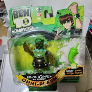 (New)เบ็นเท็นออมนิเวิร์ส โทพิค พร้อมอาวุธ Ben10 Omniverse Toepick