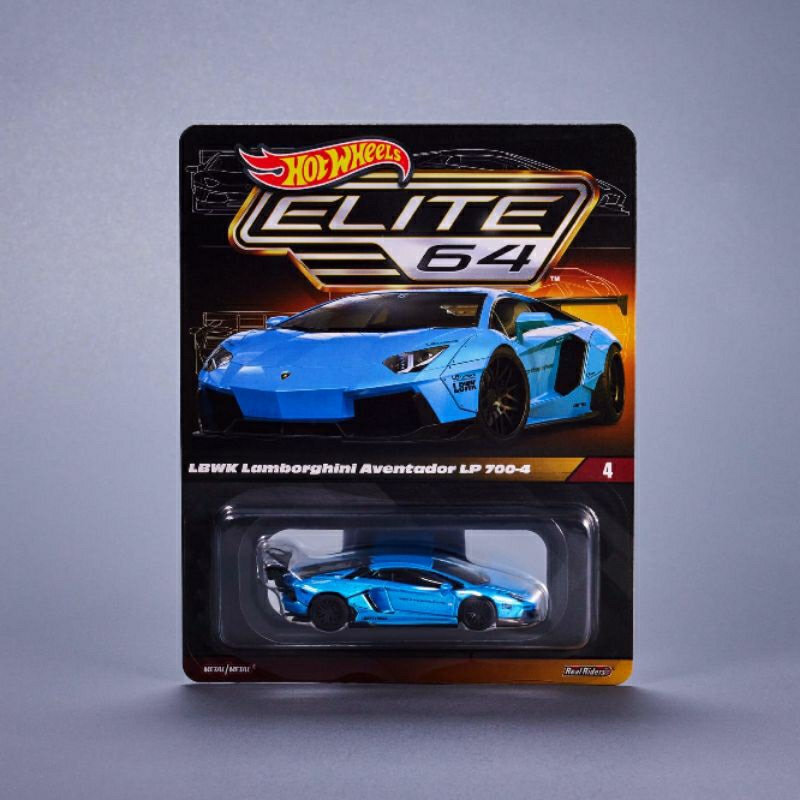 Hot Wheels Elite 64 Series - LBWK Lamborghini Aventador LP700-4