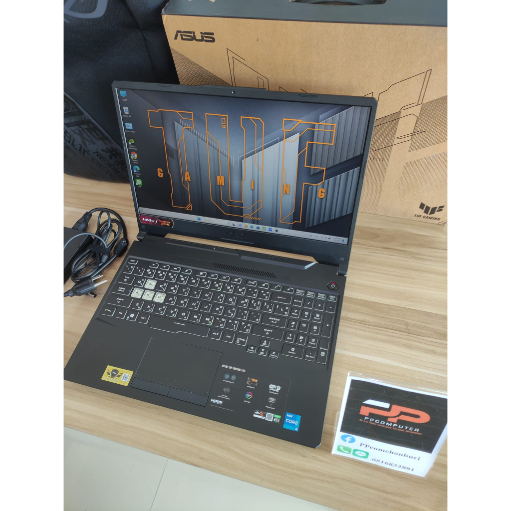 💻 โน๊ตบุ๊ค ASUS TUF GAMING F15 RTX3060 เล่นเกมส์แรงๆ