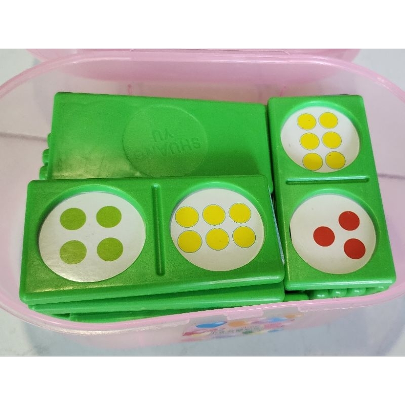 ลดราคา Domino ใหญ่ 21 แผ่น สำหรับเด็กเล็ก