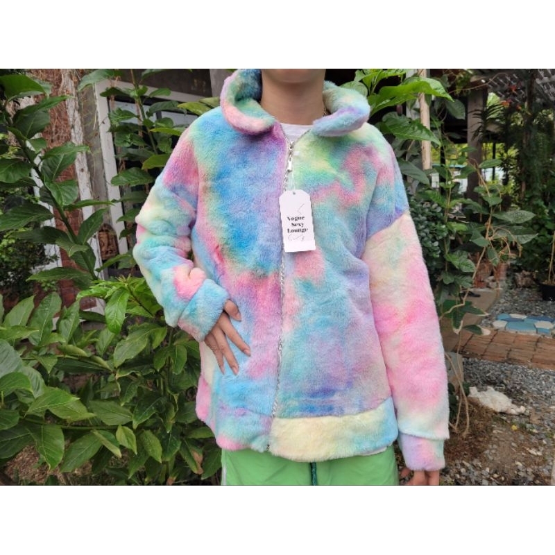 เสื้อขนนิ่มขนาดฟรีไซส์ เด็กผู้ชาย หน้าอกไซด์ L 40-42  ผู้หญิง ไซด์ S 24-26