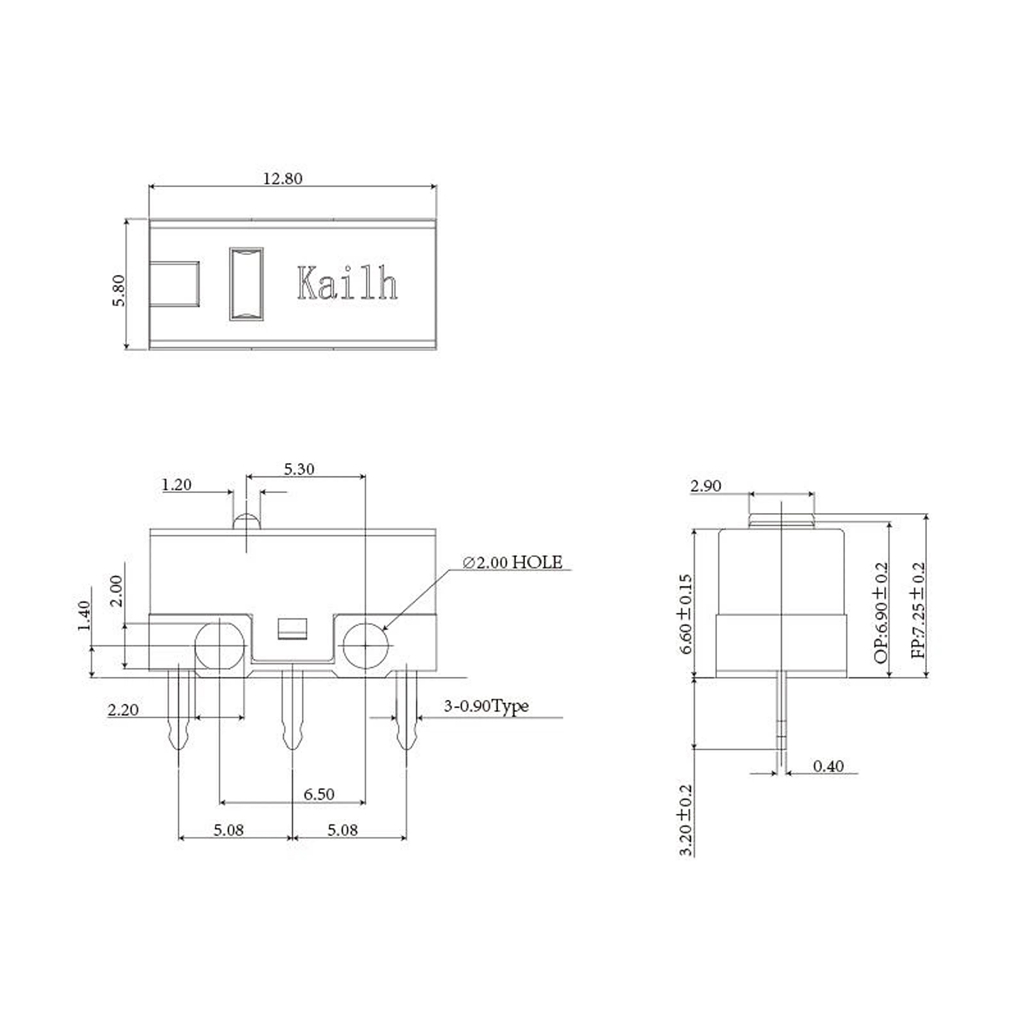 Mouse Switch: Kailh GM 2.0 | สวิตช์เมาส์ Gaming Kailh GM 2.0 20 ล้านคลิก (GM 8.0 Line Up)
