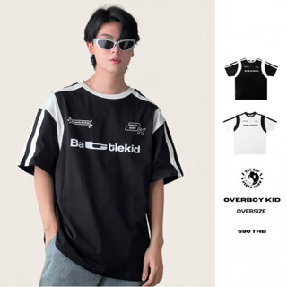 THEBOY-OVERBOY KID OVERSIZE เสื้อยืดสไตล์สปอร์ต