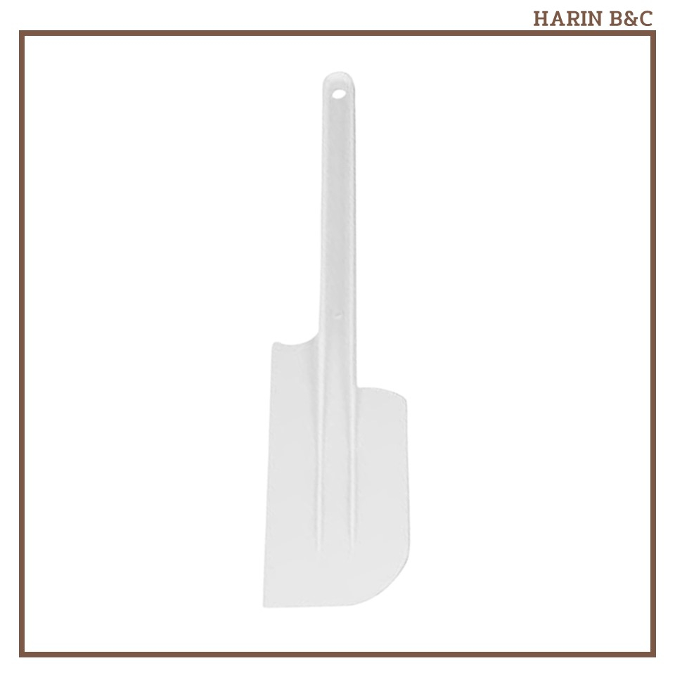 พายพลาสติกใหญ่ เบอร์ 1 (สีขาว) / Plastic Spatula No.1 (White) 7.1x31cm