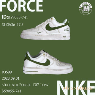 Nike Air Force 107 Low  BS9055-741 ของแท้ 100% รองเท้าผ้าใบ