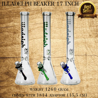 แจกันแก้ว Illadelph Beaker  17 Inch