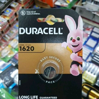 (แพคเกจ EU) ถ่าน Duracell CR1620 Lithium 3V แพคเดี่ยว 1ก้อน ของใหม่ ของแท้