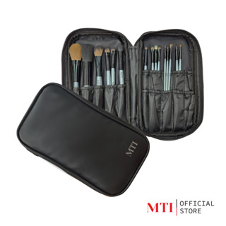 NEW !! MTI (ZBRS-15A) Accessory Eyesline Brush ชุดแปรงแต่งหน้าแบบใหม่ 15 ชิ้น แปรงขนสังเคราะห์ (Synthetic) เกรดพรีเมียม