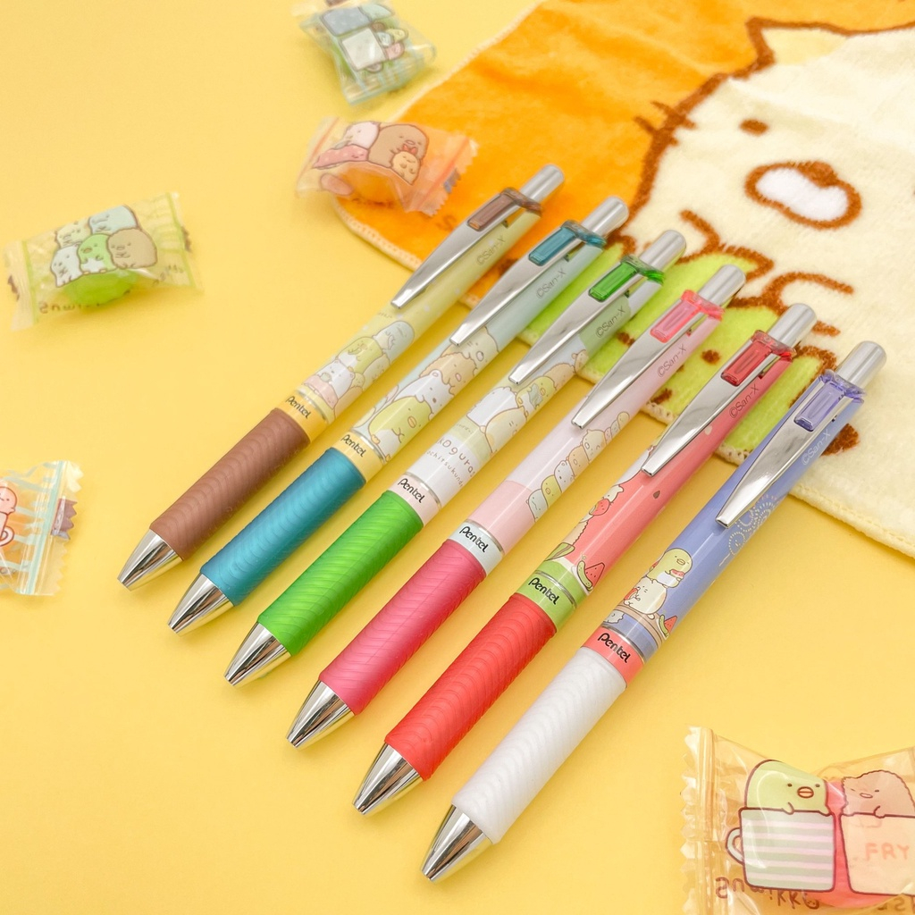 ( เพิ่มลายใหม่ ปี 2025 ) ปากกาเจล Pentel Energel Collection 0.5mm พร้อมส่ง