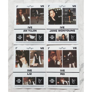 Sticker ของแท้ จาก CD อัลบั้ม IVE - Ive IVE Album ของแท้ พร้อมส่ง Kpop Card สติ๊กเกอร์