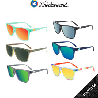 KNOCKAROUND แว่นตากันแดด sunglasses รุ่น SPORT FAST LANES สำหรับ แฟชั่น กีฬา ของแท้ กัน UV400