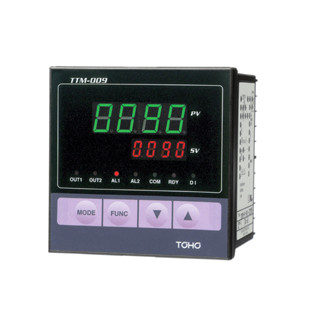 Digital Temperature Controller "TOHO" Type TTM-009W-R-AB (Out1 = rela+Out2 = relay)