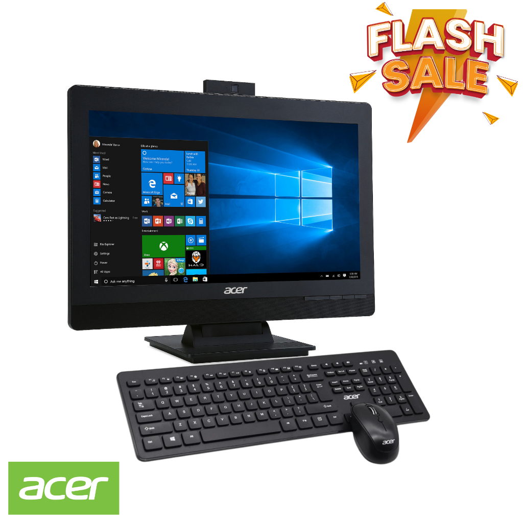 คอมมือสอง พร้อมใช้งาน All in one Acer Veriton Z4640G Core i5-7500 หน้าจอ 21.5″