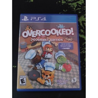 แผ่นแท้ Ps4 Overcooked มือ2