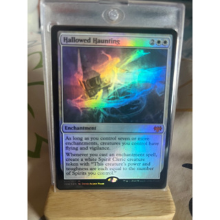 การ์ด MTG Hallowed Haunting Foil White Magic the Gathering EDH รุ่น VOW สภาพ Nm