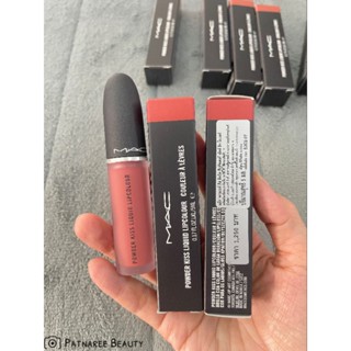 ลิป MAC ป้ายไทย🍀 Powder Kiss Liquid Lip colour สีขายดี mull it over