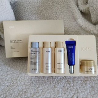 พร้อมส่ง/แท้ IOPE super vital special gift rich kit 5 pcs