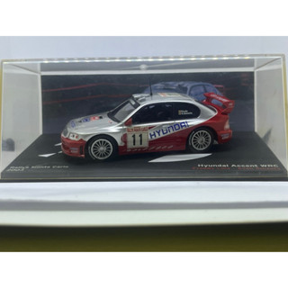 สายฝุ่น Hyundai Accsnt WRC รายละเอียดสวย ขนาด1/43 นำเข้าJapan