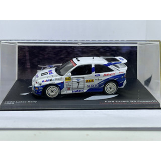 สายฝุ่น ford escort rs cosworth WRC รายละเอียดสวย ขนาด1/43 นำเข้าJapan