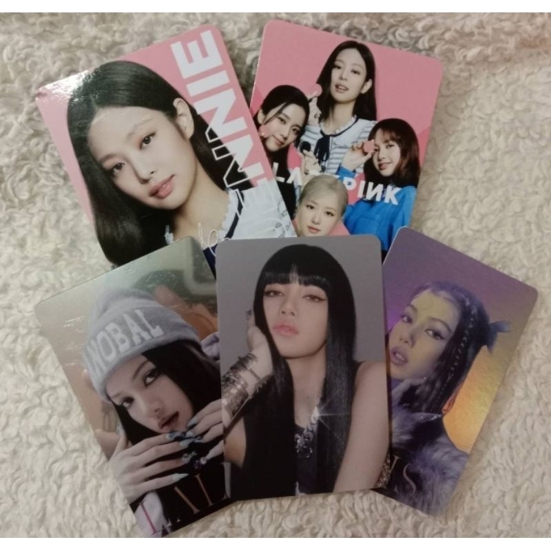 ปล่อย! การ์ดรวม oreo x Blackpink การ์ด oreo x Jennie Blackpink การ์ด Lalisa