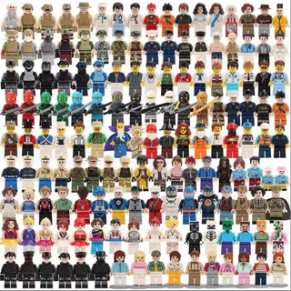 เลโก้มินิฟิกเกอร์ กล่องโชว์ ของเล่นประกอบ อนุภาค ขนาดเล็ก สำหรับเด็ก Lego minifigures พร้อมส่งในไทย