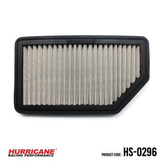 HURRICANE กรองอากาศสแตนเลส , ผ้าแดง Hyundai ( Accent , Veloster ) Kia ( Rio , Soul ) HS-0296