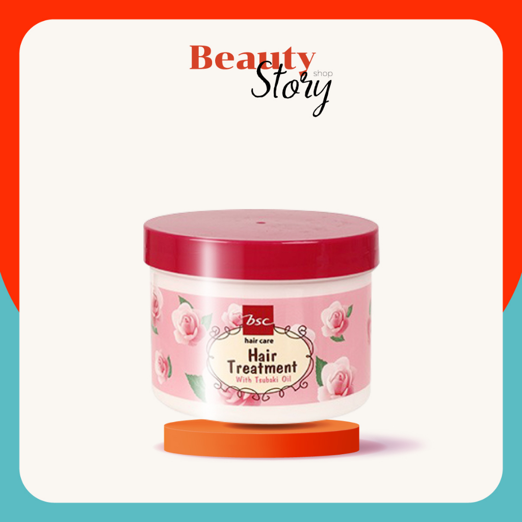 🍒บีเอสซี กลอสซี่ แฮร์ ทรีทเม้นท์ Bsc Glossy Hair Treatment Wax 400g สูตรเข้มข้น สำหรับผมแห้งเสีย บำรุงผม นุ่ม เงา หมักผม